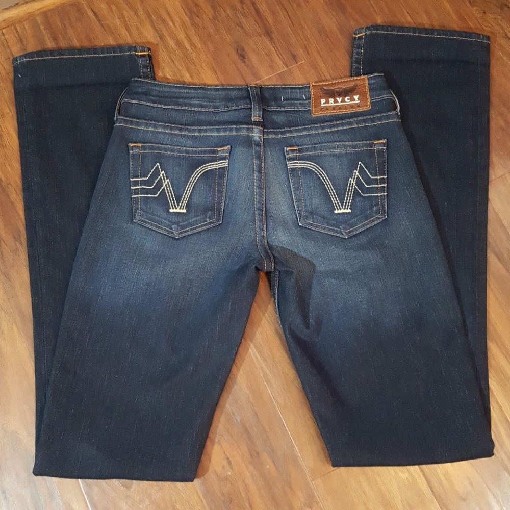 PRVCY Bootcut jeans, size 26, like new condition.